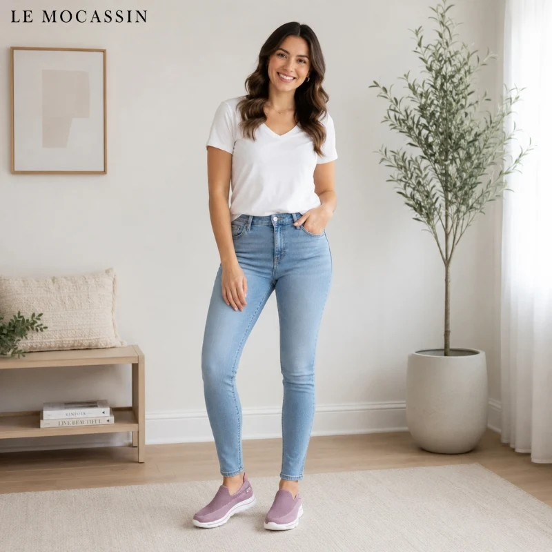 Mocassins Orthopédiques Respirants Pour Femmes