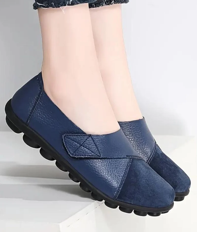 Mocassins Orthopédiques À Scratch Pour Femme
