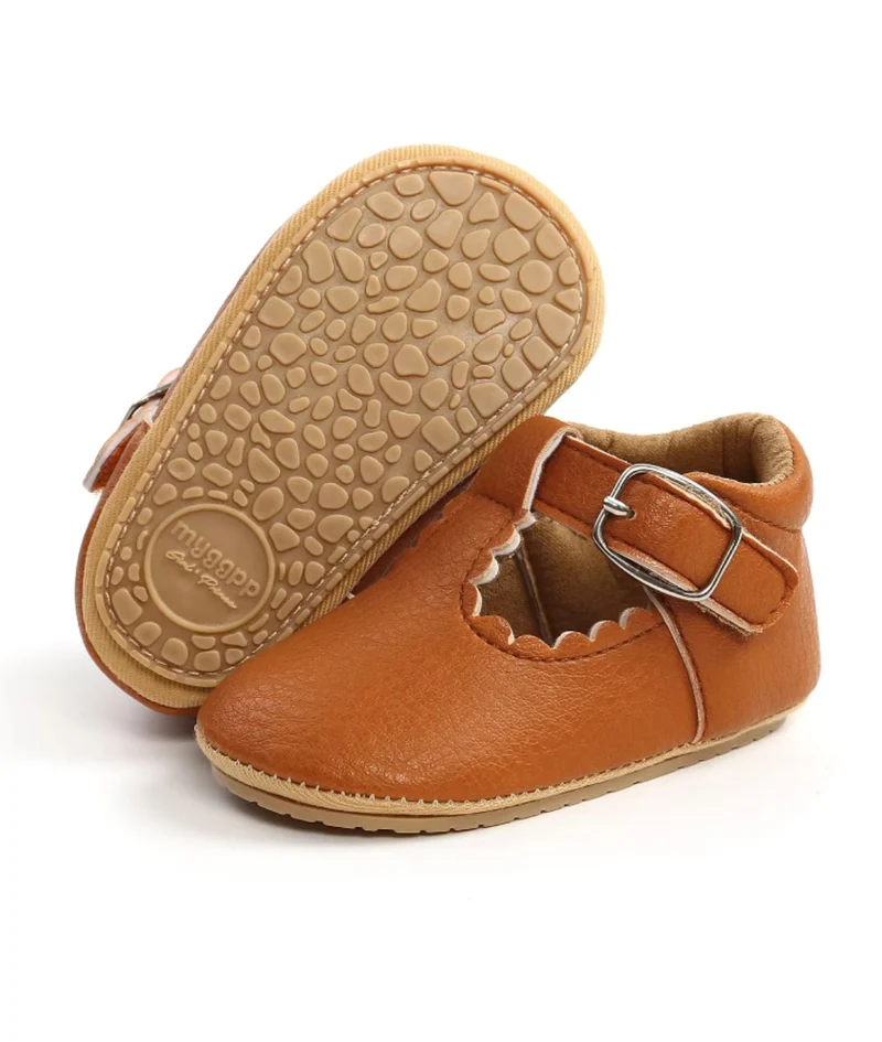 Mocassins Souples À Motifs Ajourés Pour Bébé Fille