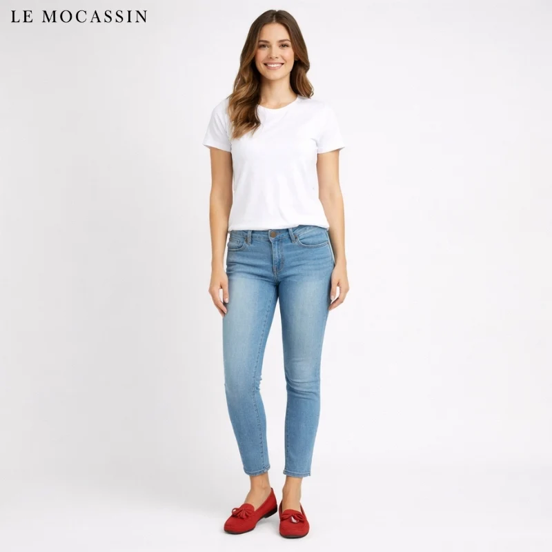 Mocassins Indiens À Franges Et Boucles