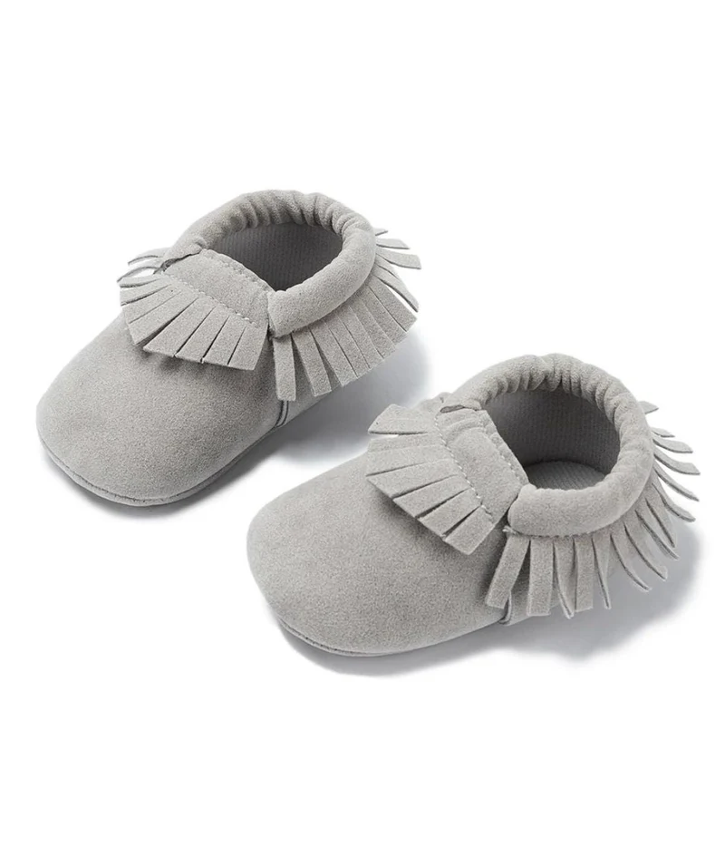 Mocassins Premiers Pas En Coton Pour Bébé