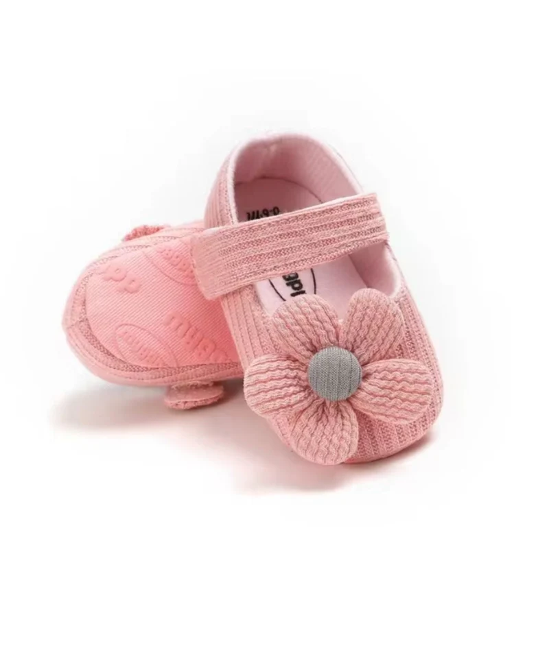 Mocassins Mignons À Fleurs Pour Bébé Fille