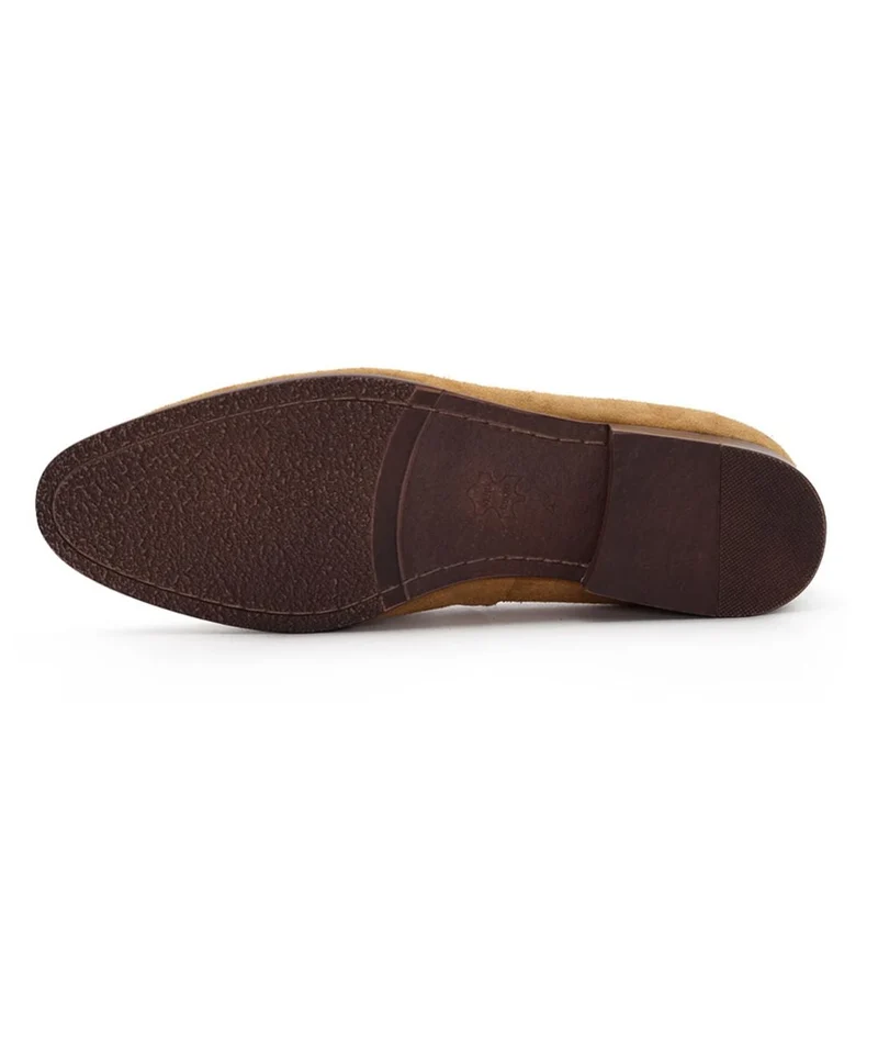 Mocassins Indiens En Daim Pour Homme
