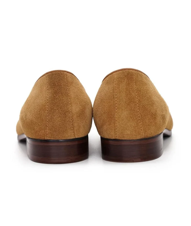 Mocassins Indiens En Daim Pour Homme