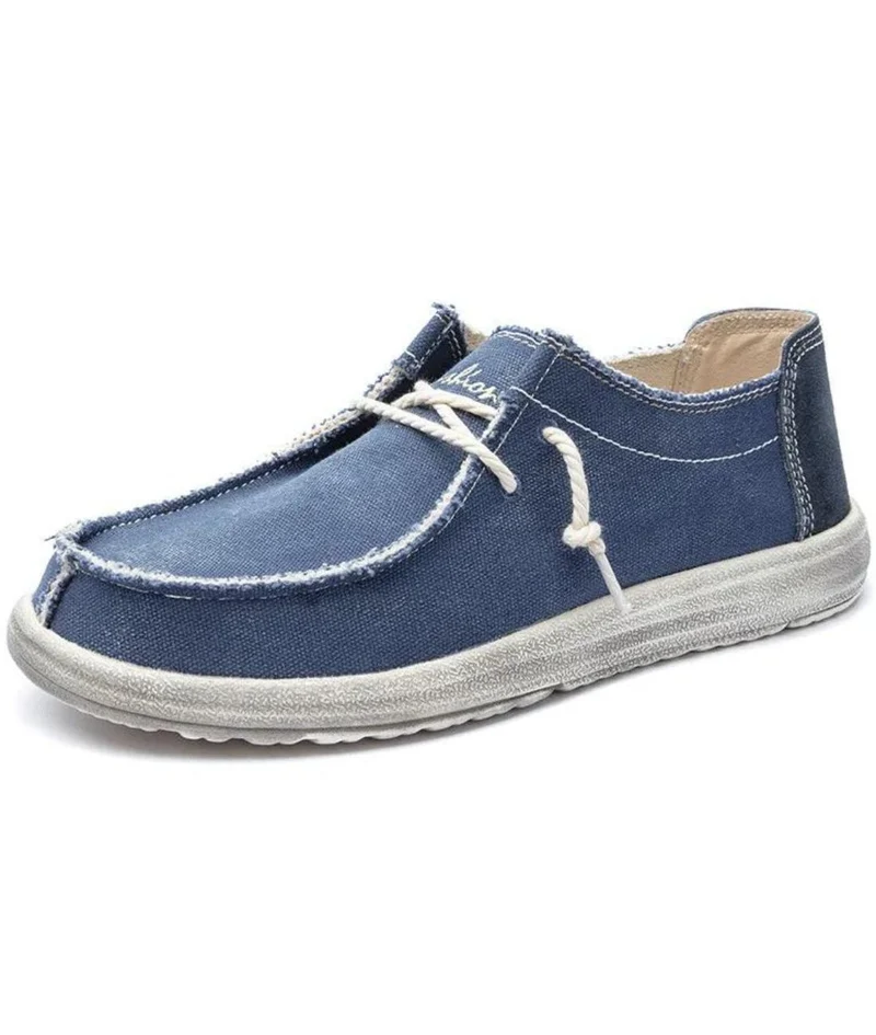 Mocassins Légers Et Décontractés Pour Homme En Tissu