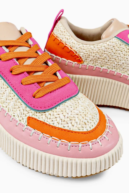 Jessy Patched Sneaker - Multi