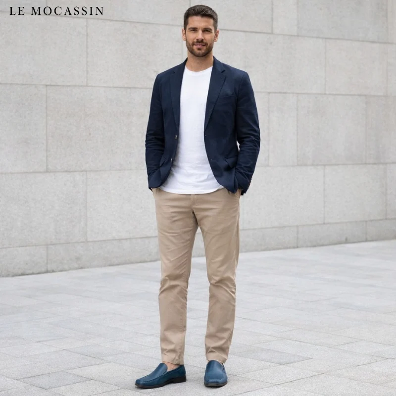 Mocassins De Style Bateau Confortables Pour Homme