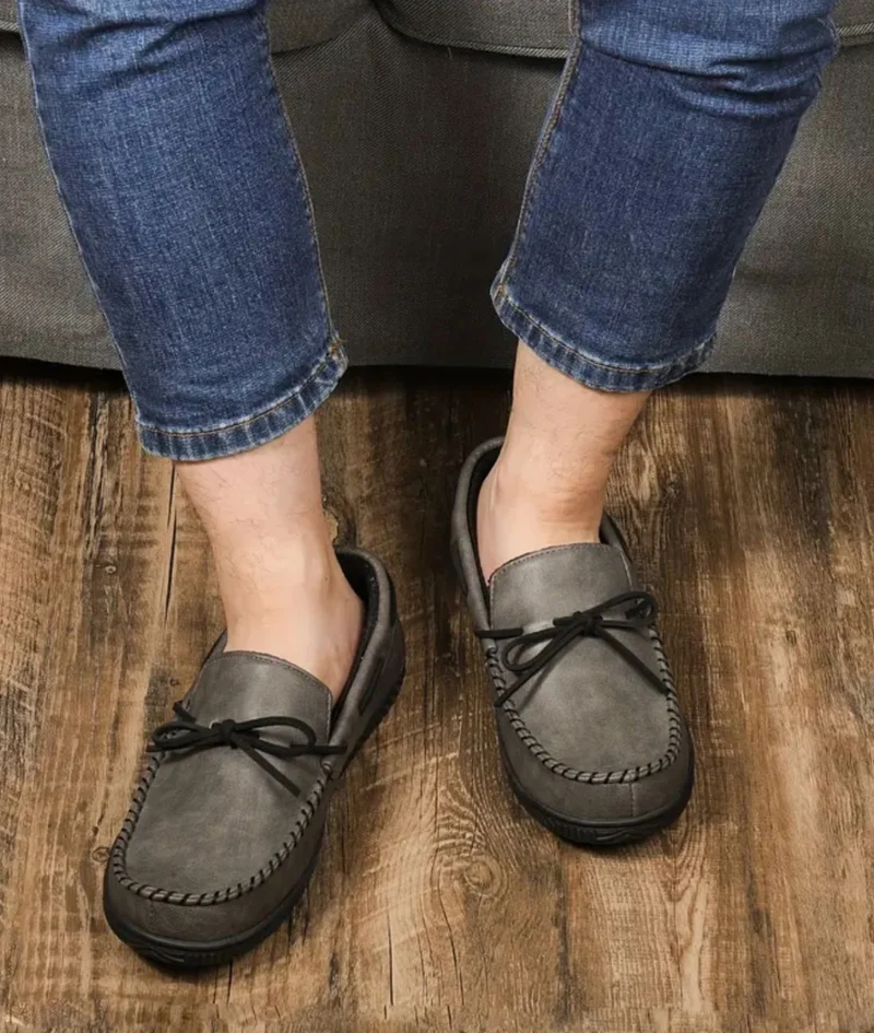 Mocassins Décontractés En Cuir Synthétique Pour Hommes