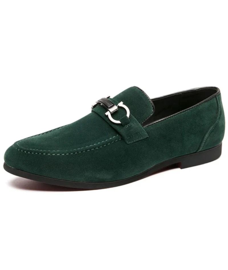 Mocassins Effet Daim Classiques Pour Hommes