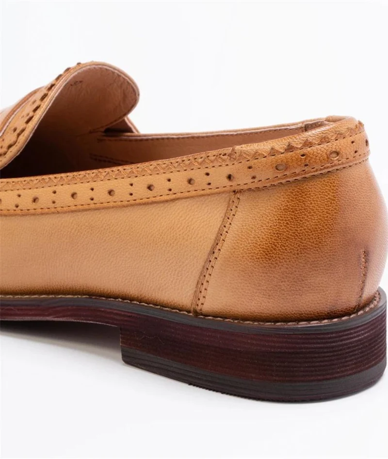 Mocassins Décontractés En Cuir Véritable Pour Femmes