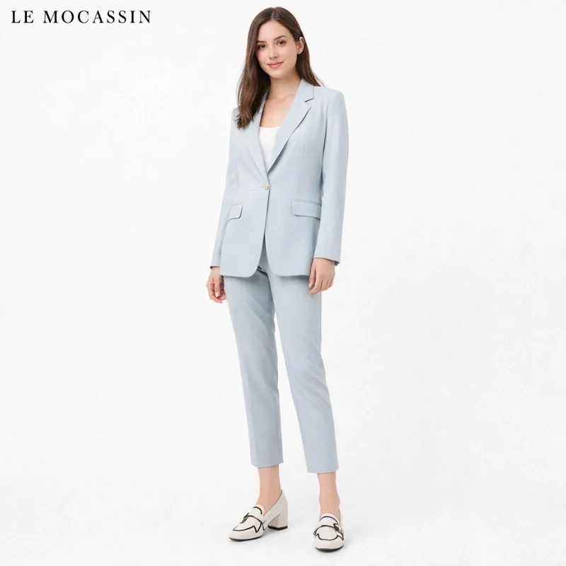 Mocassins D’été À Talons Pour Femmes