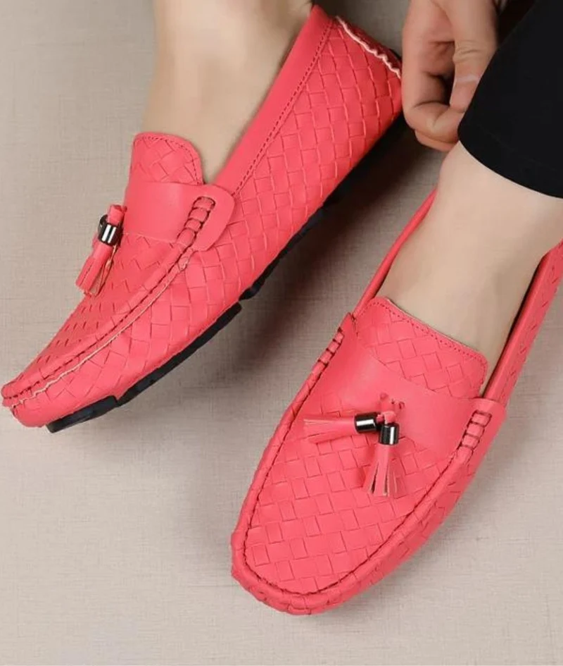 Mocassins Décontractés À Glands En Daim Pour Femme