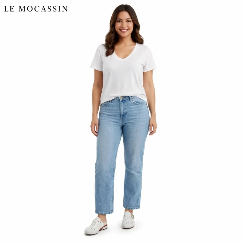 Mocassins Compensés Et Éléments Décoratifs Pour Femme