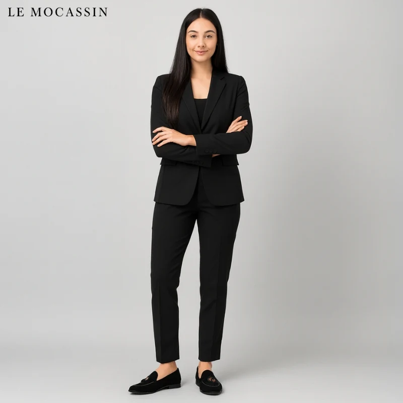 Mocassins Classiques À Glands En Daim