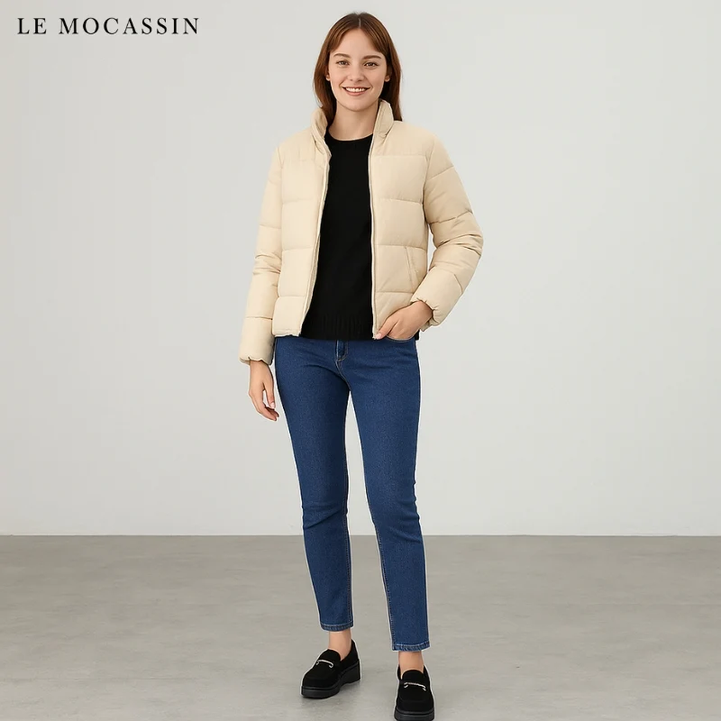 Mocassins Compensés Avec Détails Boucles Dorées Pour Femme