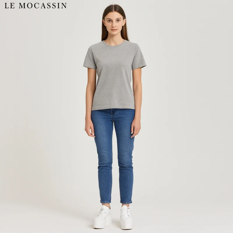 Mocassins Blancs À Plateforme Pour Femme