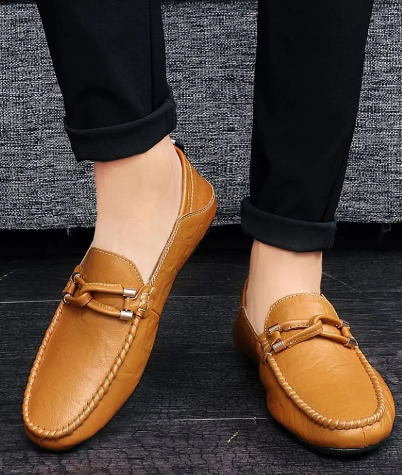 Mocassins De Mariage En Cuir Synthétique Pour Homme