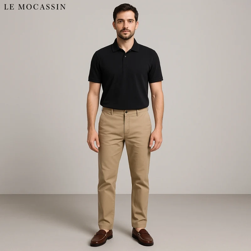 Mocassins Bateau Vintage Pour Homme