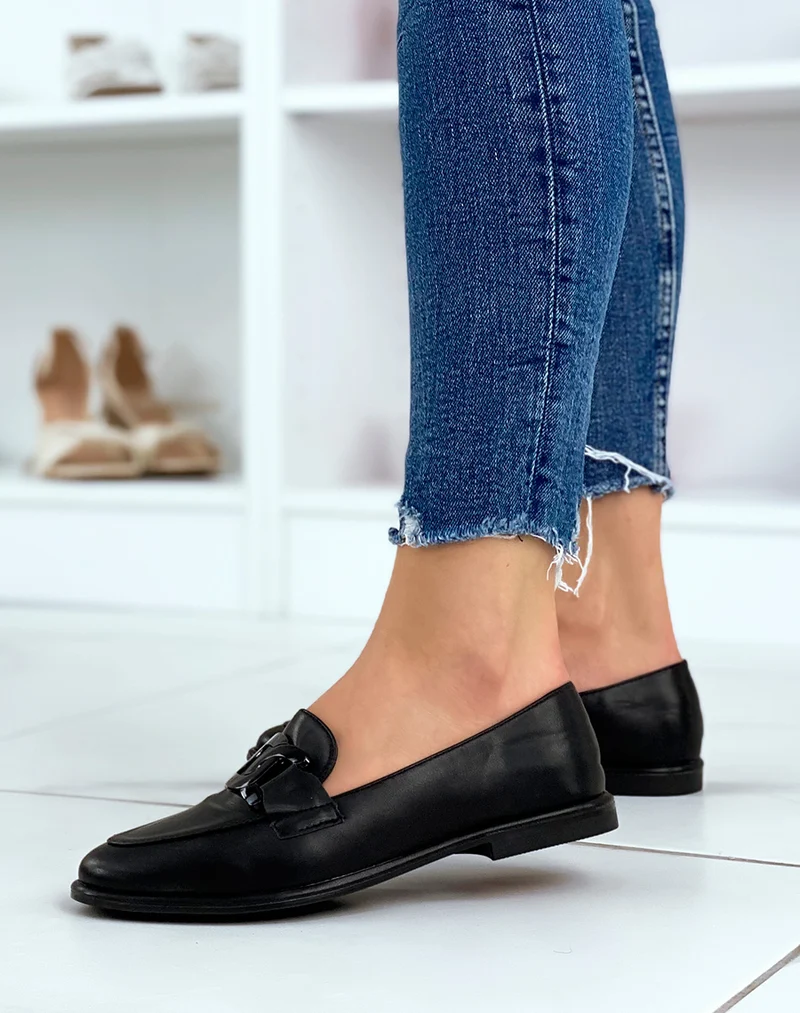 Mocassins noirs