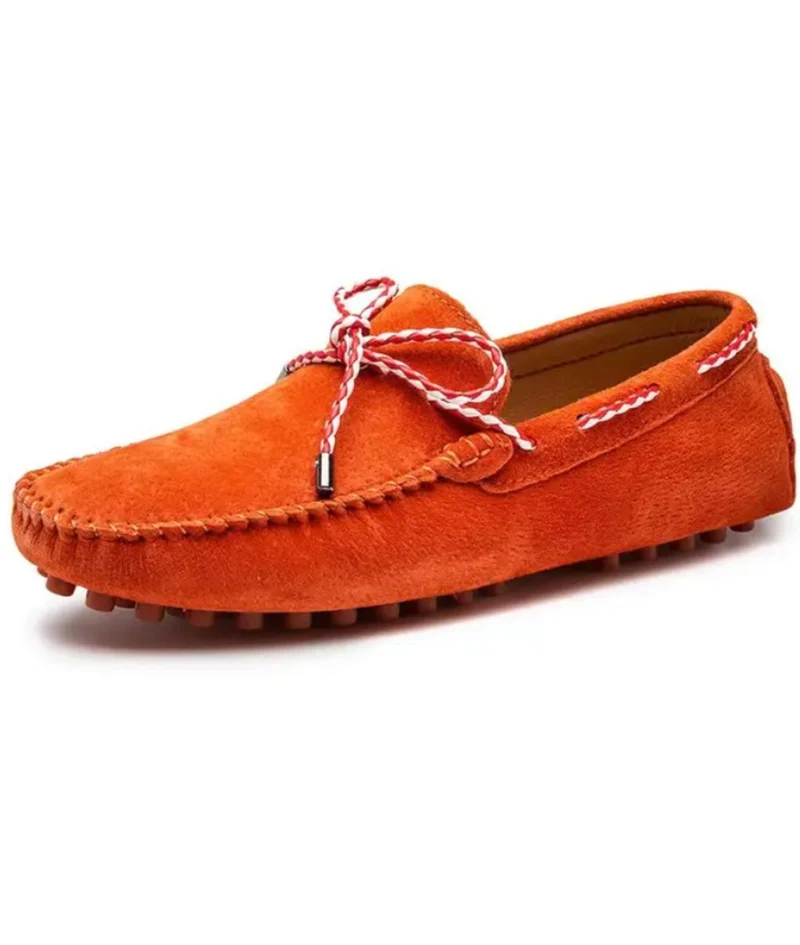 Mocassins Bateau Classiques Effet Daim À Enfiler Pour Homme