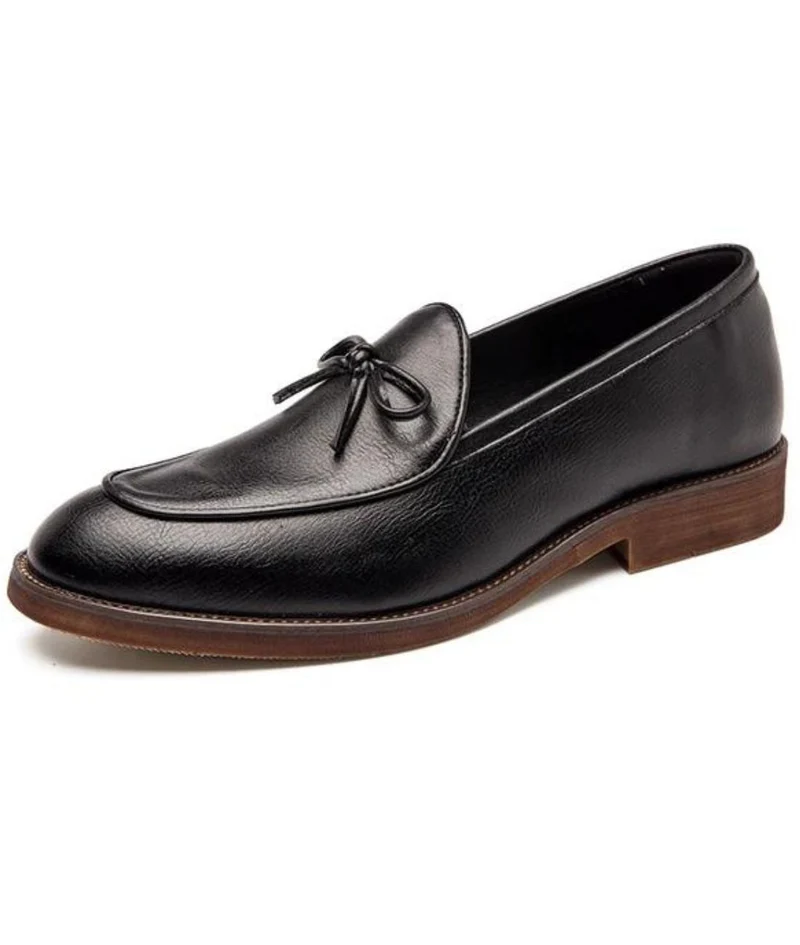 Mocassins Bateau À Lacets En Cuir Pour Homme