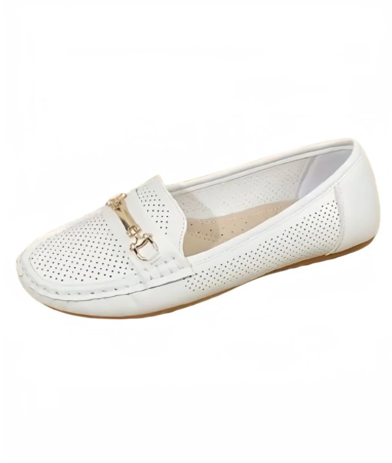 Mocassins Ajourés À Semelles Souples Pour Femmes