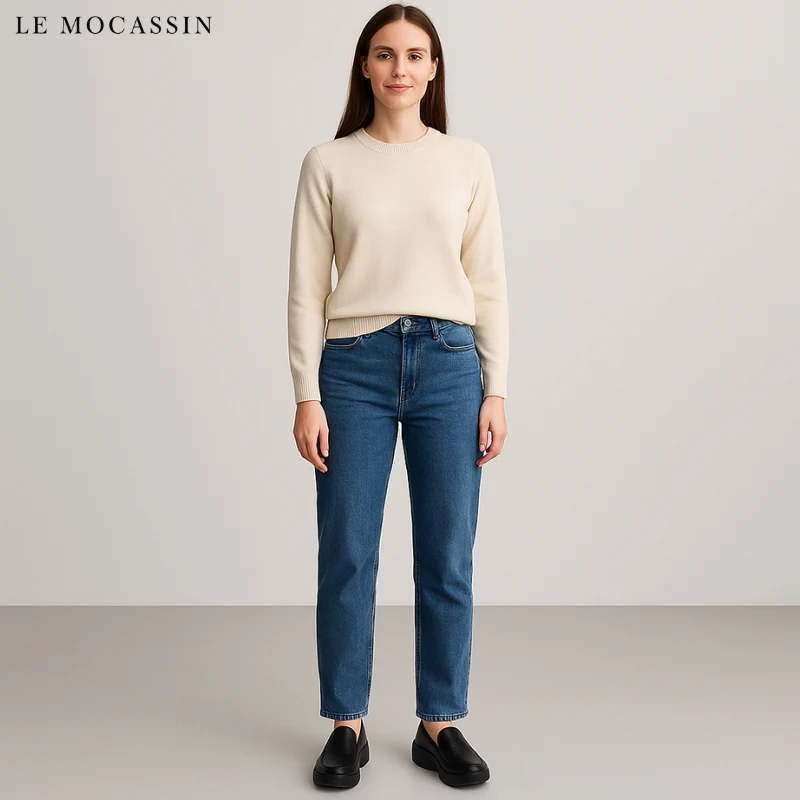 Mocassins À Talons Compensés Pour Femme