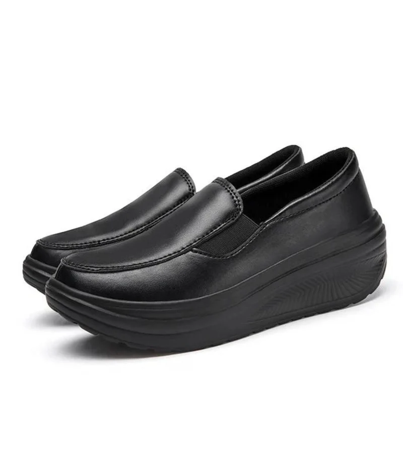 Mocassins À Talons Compensés Pour Femme