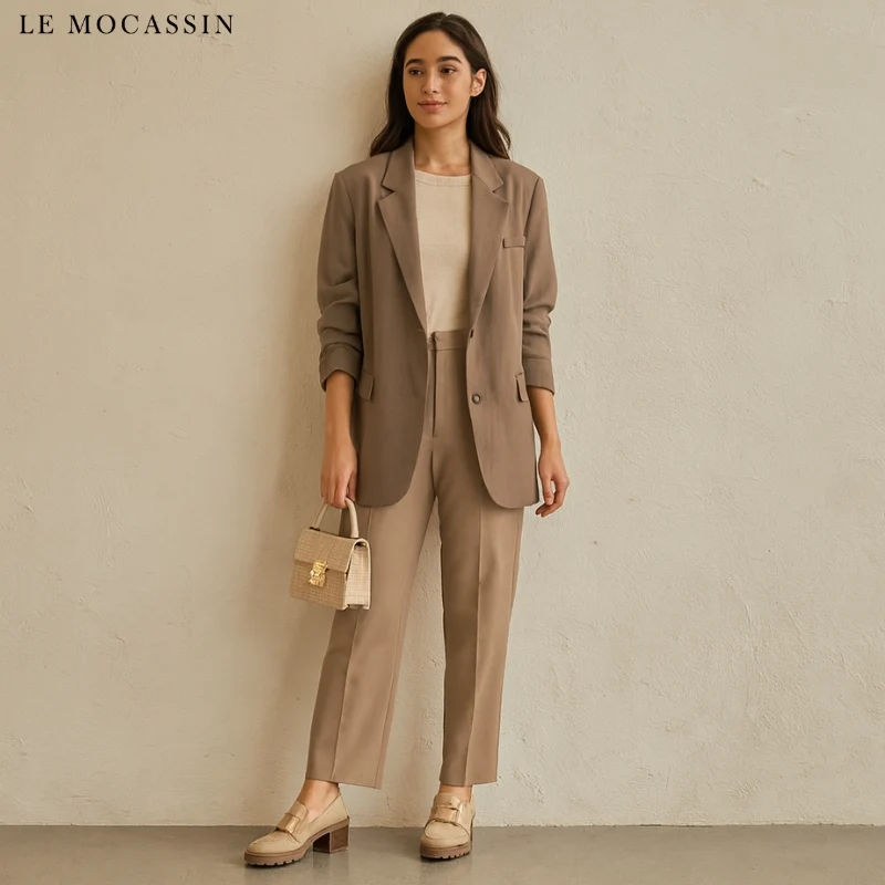 Mocassins À Talons Hauts Pour Femmes