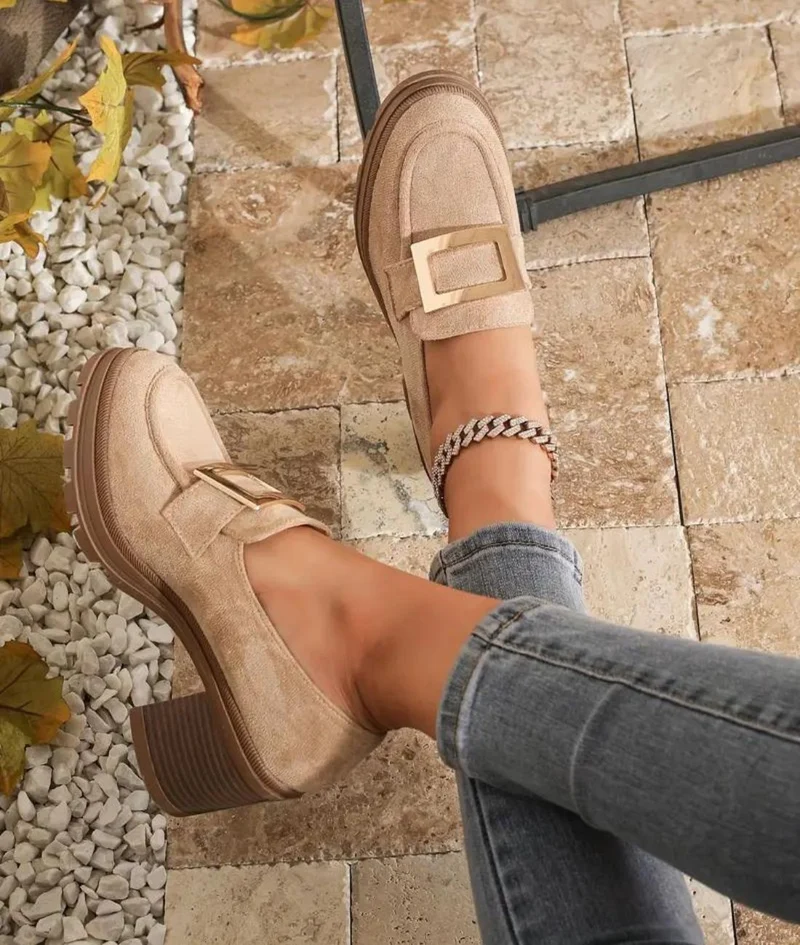 Mocassins À Talons Hauts Pour Femmes