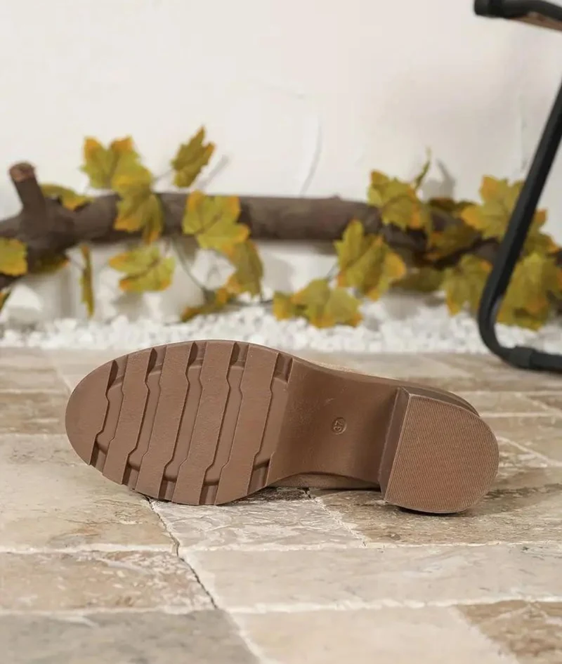 Mocassins À Talons Hauts Pour Femmes