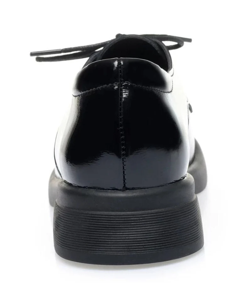 Mocassins À Plateforme Épaisse Style Britannique