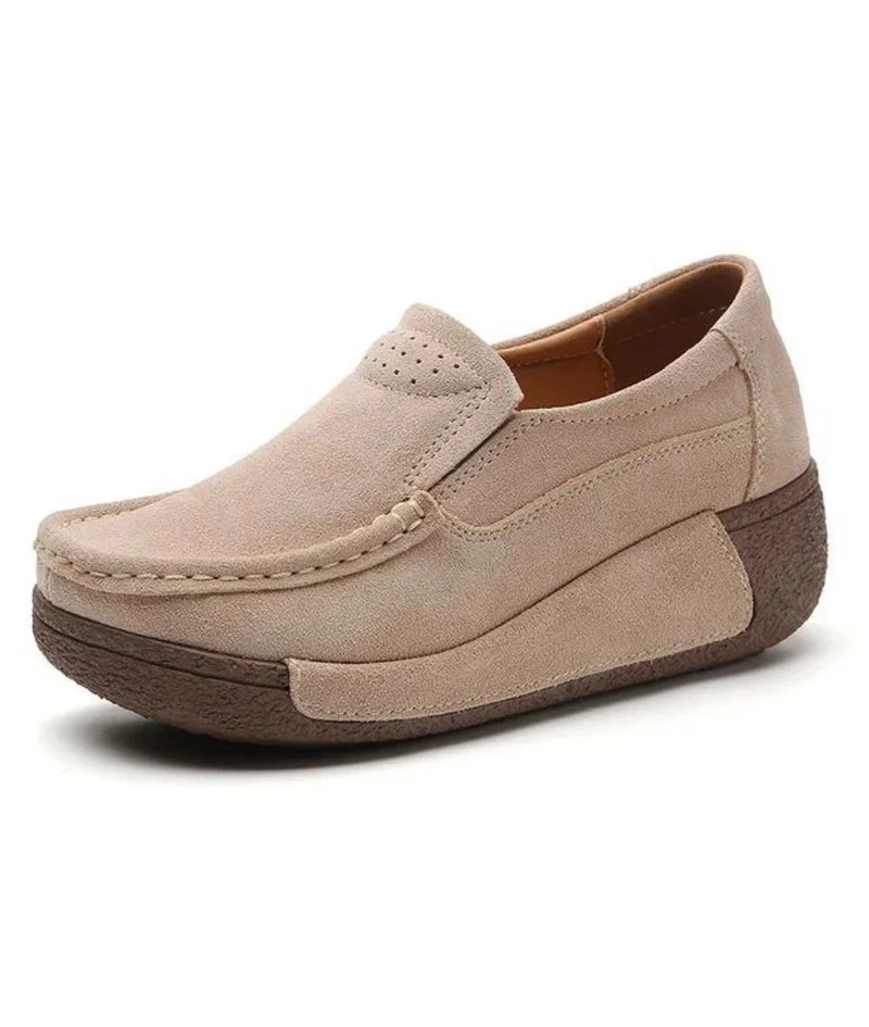 Mocassins À Plateforme Confortable Pour Femme