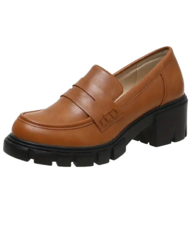 Mocassins À Plateforme Avec Sangles Pour Femme