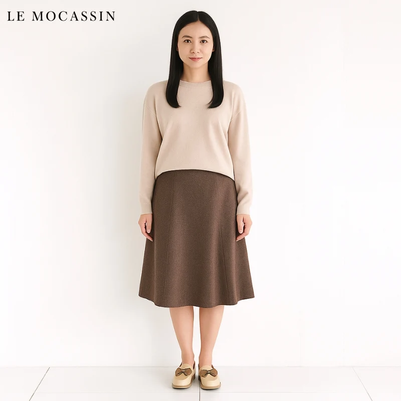 Mocassins À Noeud Papillon Et Semelle Épaisse