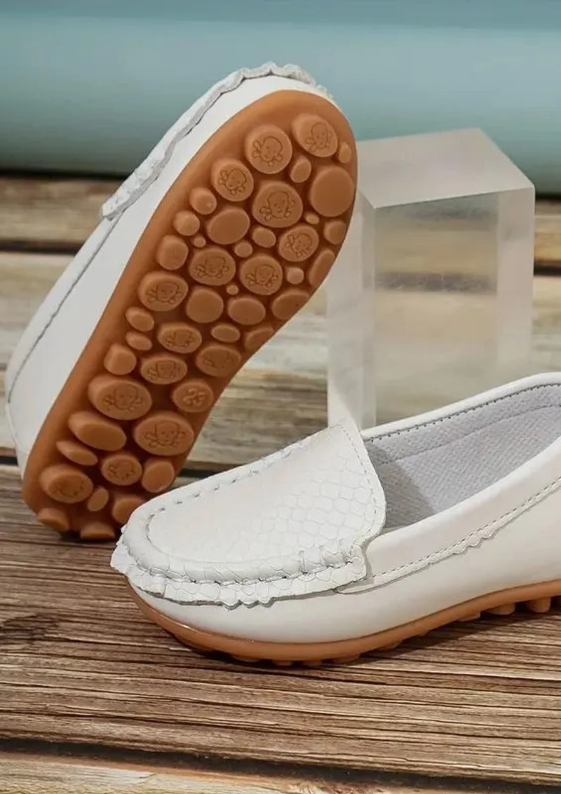 Mocassins À Motif Crocodile Pour Bébé Fille