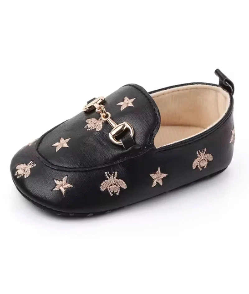 Mocassins À Motif Étoile Pour Bébé Fille