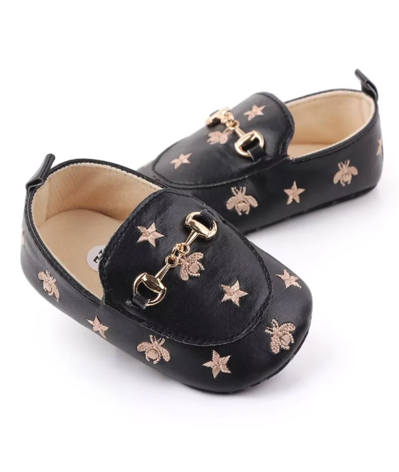 Mocassins À Motif Étoile Pour Bébé Fille