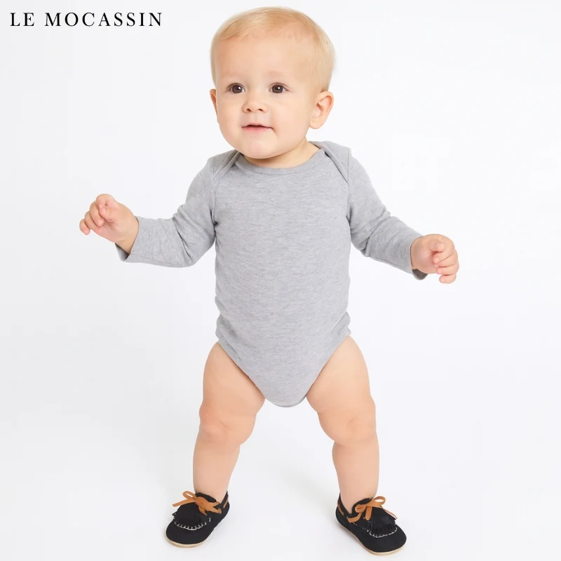 Mocassins À Lacets Avec Des Franges Pour Bébé