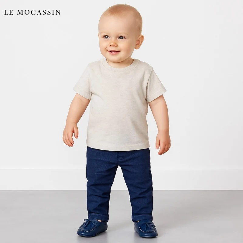 Mocassins À Glands Élégants Pour Garçons