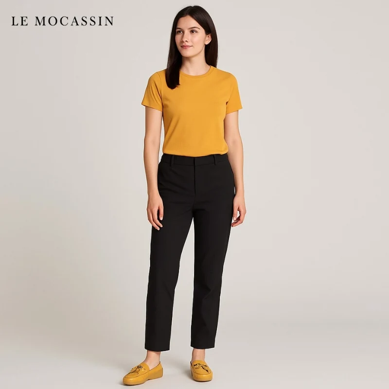 Mocassins À Glands Colorés À Talons Plats Pour Femme