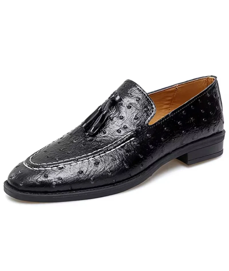 Mocassins À Gland Ornés De Détails Élégants Pour Hommes