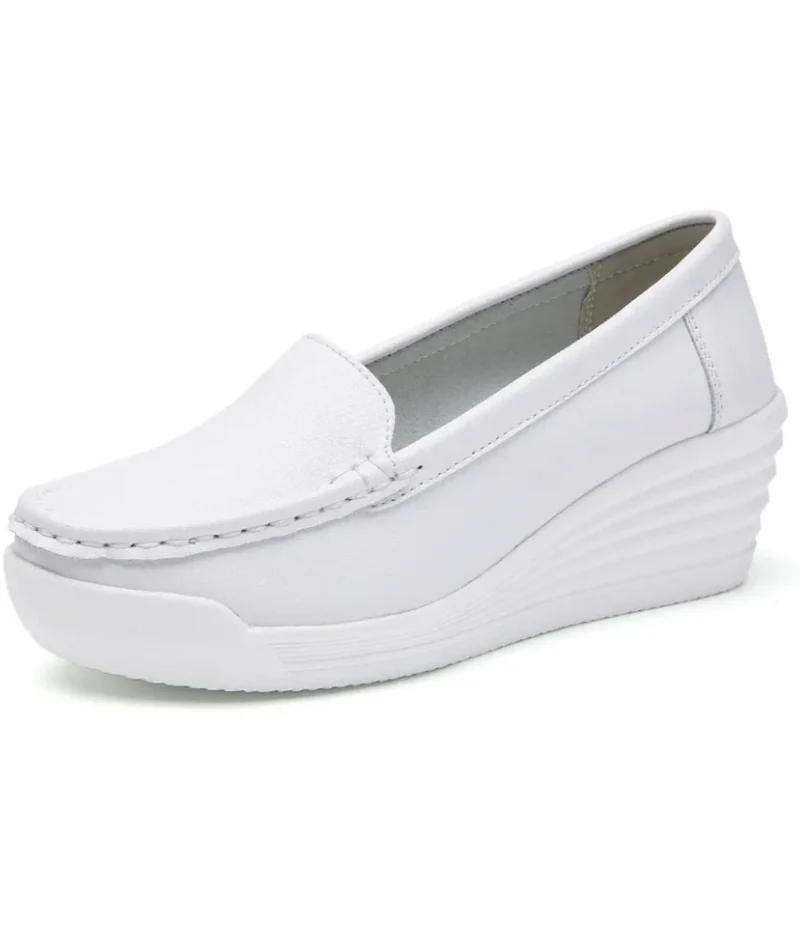 Mocassins De Printemps Compensés Pour Femme