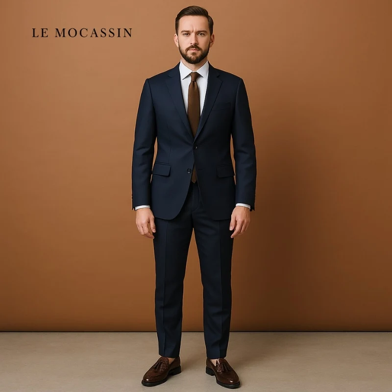 Mocassins À Glands En Cuir Véritable Effet Serpent