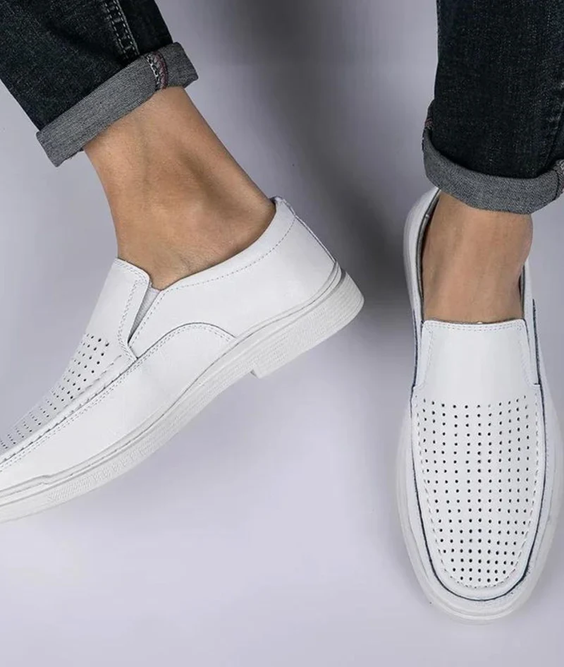 Mocassins Ajourés Pour Mariage D’été