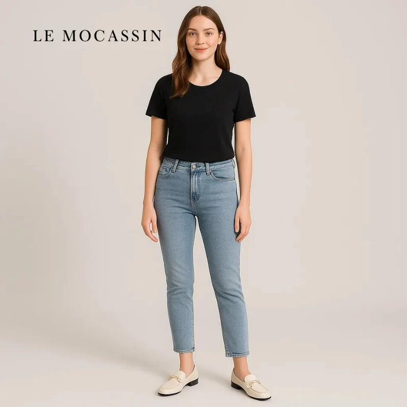 Mocassins Orthopédiques En Cuir Synthétique Style Ballerines Pour Femme