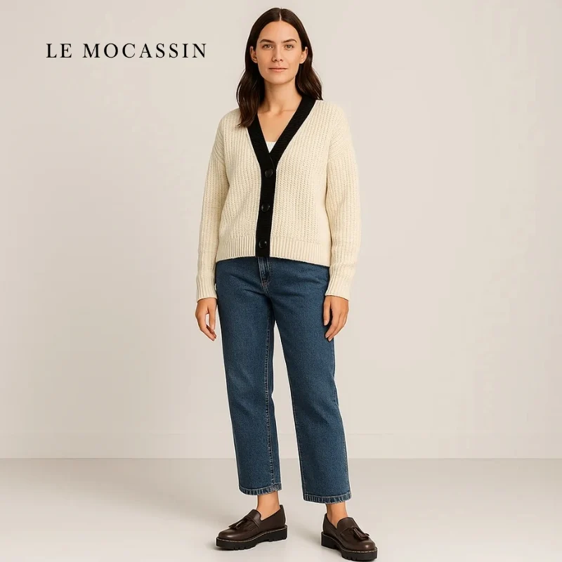 Mocassins À Enfiler À Glands Pour Femme