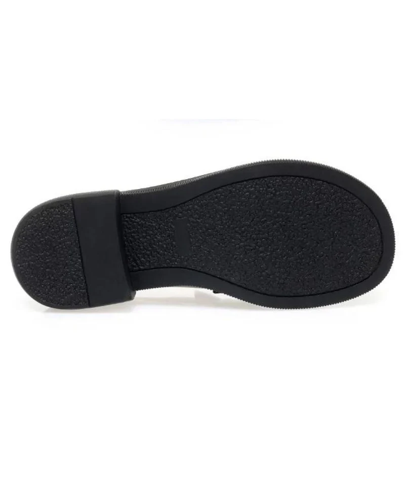 Mocassins À Bout Rond En Cuir Verni Pour Femmes