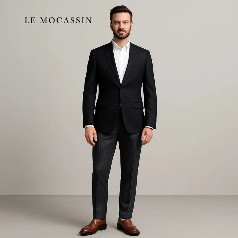 Mocassin Cuir Homme Semelle Gomme