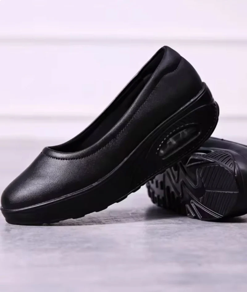 Mocassin Ballerine Vernis À Bout Rond